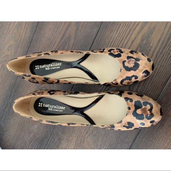 Naturalizer Leopard Heels 